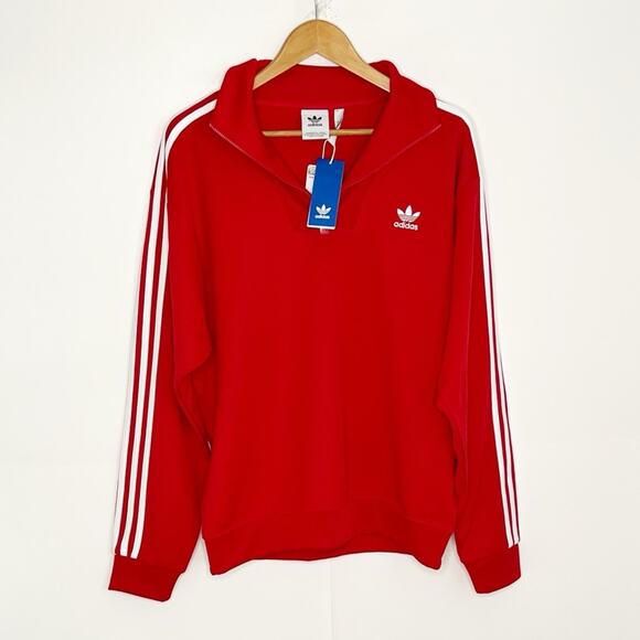 Adidas Mens Quarter ZIp Original Track Top Size Medium - Picture 1 of 8